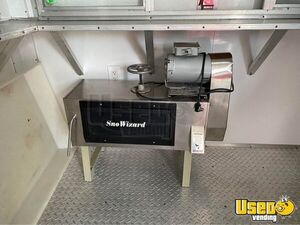 2014 Coffee-espresso And Shaved Ice Concession Trailer Beverage - Coffee Trailer Refrigerator Texas for Sale