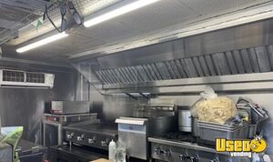 2014 Continental Cargo Hauler Kitchen Food Trailer Stainless Steel Wall Covers Texas for Sale