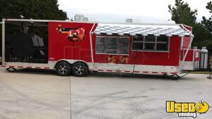 2014 Custom Barbecue Food Trailer Oklahoma for Sale