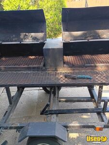2014 Custom Open Bbq Smoker Trailer Bbq Smoker Texas for Sale