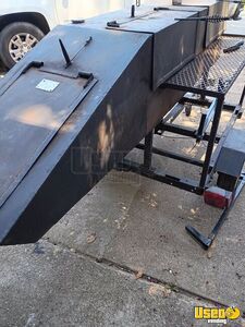 2014 Custom Open Bbq Smoker Trailer Exterior Lighting Texas for Sale