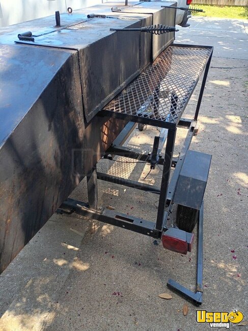 2014 Custom Open Bbq Smoker Trailer Texas for Sale