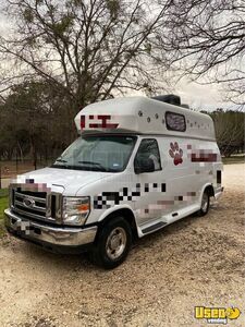 2014 E-350 Pet Grooming Truck Pet Care / Veterinary Truck Air Conditioning Texas Gas Engine for Sale