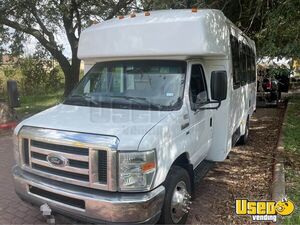 2014 E450 Shuttle Bus Shuttle Bus Air Conditioning Texas Gas Engine for Sale