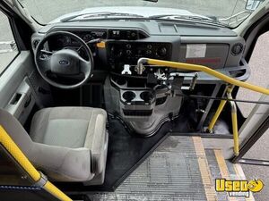 2014 E450 Shuttle Bus Wheelchair Lift New York Gas Engine for Sale
