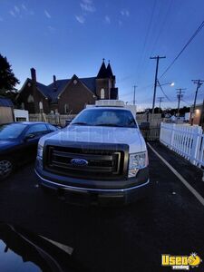2014 F150 Lunch Serving Food Truck Reach-in Upright Cooler Ohio Gas Engine for Sale
