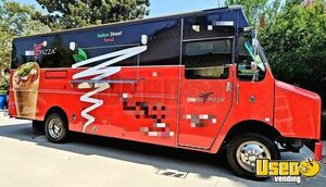 2014 F59 Step Van Pizza Truck Pizza Food Truck Air Conditioning California Gas Engine for Sale