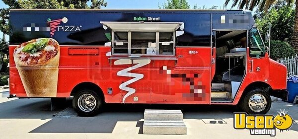 2014 F59 Step Van Pizza Truck Pizza Food Truck California Gas Engine for Sale