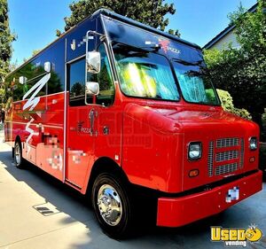 2014 F59 Step Van Pizza Truck Pizza Food Truck Concession Window California Gas Engine for Sale