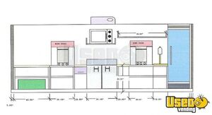 2014 F59 Step Van Pizza Truck Pizza Food Truck Gray Water Tank California Gas Engine for Sale