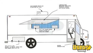2014 F59 Step Van Pizza Truck Pizza Food Truck Pos System California Gas Engine for Sale