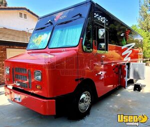 2014 F59 Step Van Pizza Truck Pizza Food Truck Stainless Steel Wall Covers California Gas Engine for Sale