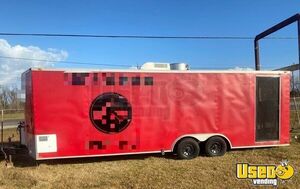 2014 Food Concession Trailer Kitchen Food Trailer Air Conditioning Texas Diesel Engine for Sale