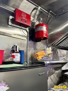 2014 Food Concession Trailer Kitchen Food Trailer Diamond Plated Aluminum Flooring Texas for Sale