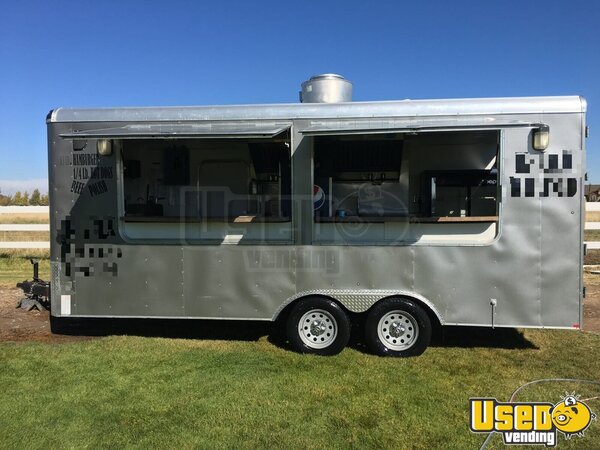 2014 Food Concession Trailer Kitchen Food Trailer Idaho for Sale