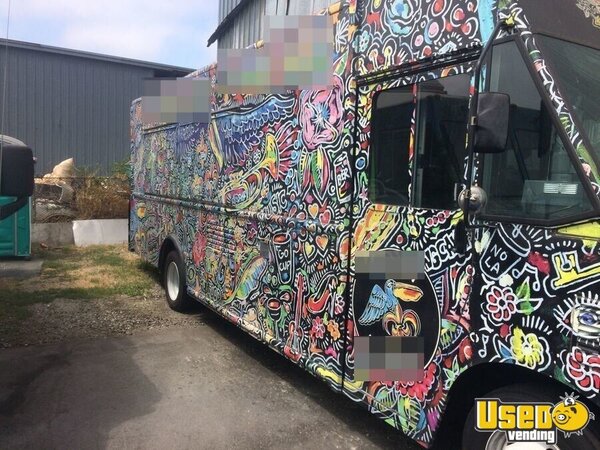 2014 Ford Utilimaster Catering Food Truck Cabinets California Gas Engine for Sale