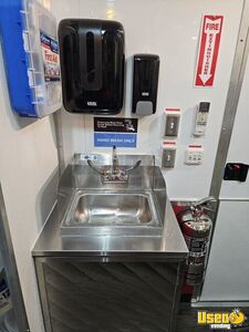 2014 Gooseneck Kitchen Food Trailer Exterior Lighting Wisconsin for Sale