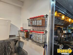 2014 Gooseneck Kitchen Food Trailer Interior Lighting Wisconsin for Sale