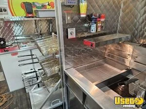 2014 Gooseneck Kitchen Food Trailer Triple Sink Wisconsin for Sale
