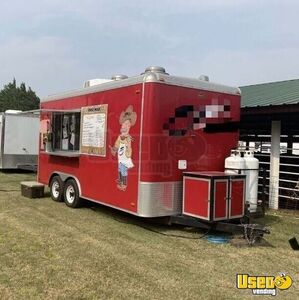 2014 Kitchen Trailer Kitchen Food Trailer Air Conditioning Texas for Sale