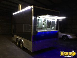 2014 Kitchen Trailer Kitchen Food Trailer Stainless Steel Wall Covers Oregon for Sale