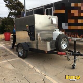 2014 Lakeline Rail Trailer / Southern Pride Smoker Open Bbq Smoker Trailer Oklahoma for Sale