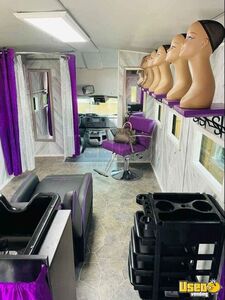 2014 Mobile Hair Salon Bus Mobile Hair Salon Truck Interior Lighting Alabama Gas Engine for Sale