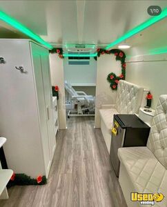 2014 Mobile Hair Salon Truck Mobile Hair Salon Truck Spare Tire Texas Diesel Engine for Sale