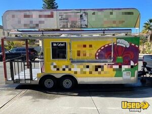2014 Mobile Kitchen Food Trailer With Porch Kitchen Food Trailer California for Sale