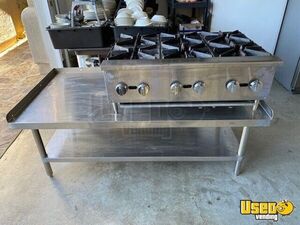 2014 Mobile Kitchen Food Trailer With Porch Kitchen Food Trailer Exhaust Hood California for Sale