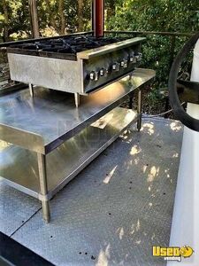 2014 Mobile Kitchen Food Trailer With Porch Kitchen Food Trailer Pos System California for Sale