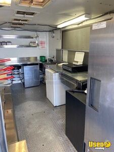 2014 Mobile Kitchen Food Trailer With Porch Kitchen Food Trailer Stock Pot Burner California for Sale