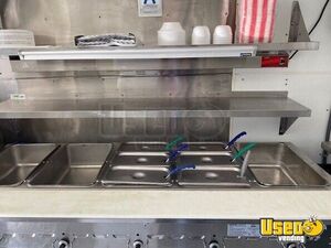 2014 Mobile Kitchen Food Trailer With Porch Kitchen Food Trailer Work Table California for Sale