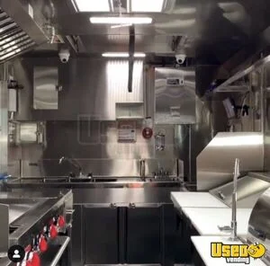 2014 Mt45 Step Van Barbecue Food Truck Barbecue Food Truck Cabinets California Diesel Engine for Sale