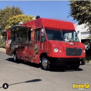 Turnkey State-of-the-Art 2014 Freightliner MT45 Step Van Barbecue Food Truck for Sale in California!