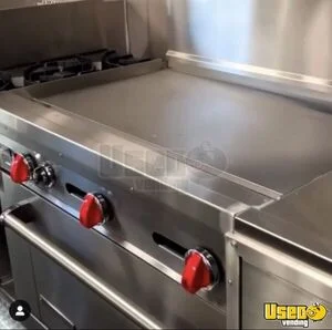 2014 Mt45 Step Van Barbecue Food Truck Barbecue Food Truck Floor Drains California Diesel Engine for Sale