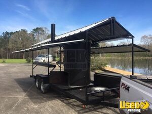 2014 Open Bbq Smoker Tailgating Trailer Open Bbq Smoker Trailer Spare Tire Texas for Sale