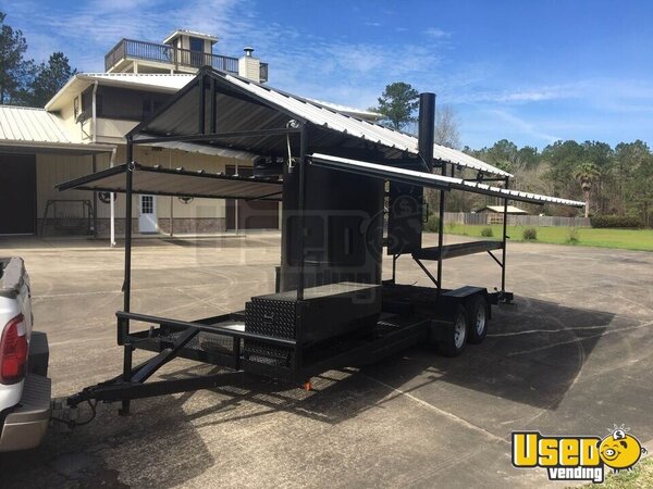 2014 Open Bbq Smoker Tailgating Trailer Open Bbq Smoker Trailer Texas for Sale