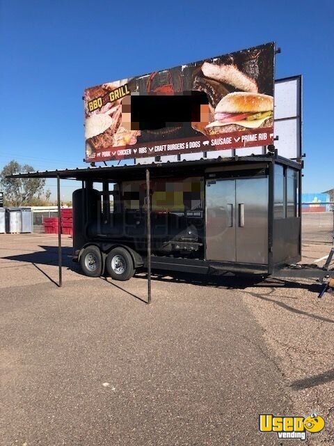 2014 Open Bbq Smoker Trailer Open Bbq Smoker Trailer Arizona for Sale