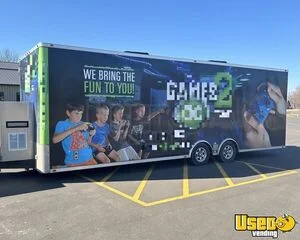 2014 Qstsb8528+0-2t5.2k Party / Gaming Trailer Concession Window South Dakota for Sale