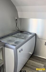 2014 Rv Ice Cream Trailer Stainless Steel Wall Covers Florida for Sale