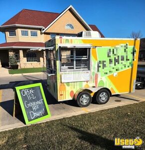 2014 Shaved Ice Concession Trailer Snowball Trailer Air Conditioning Iowa for Sale