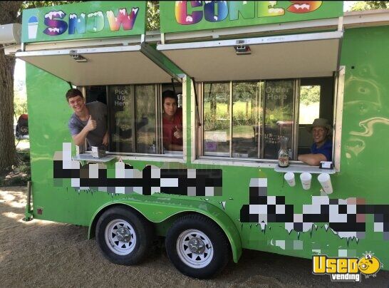 2014 Shaved Ice Concession Trailer Snowball Trailer Texas for Sale