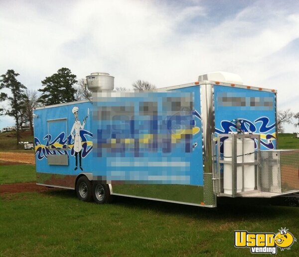 2014 8' x 31' Food Concession Trailer kitchen trailer for sale in Texas