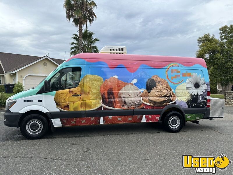 2014 Sprinter 2500 Cargo Ice Cream Truck California Diesel Engine for Sale