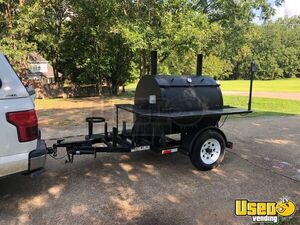 2014 Sublett Mfg. Inc. Open Bbq Smoker Trailer Mississippi for Sale