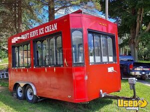 2014 Sw-86x18th12 Ice Cream Trailer Concession Window Ohio for Sale