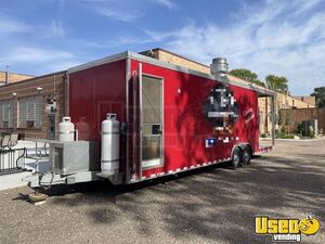2014 Tra/rem Barbecue Concession Trailer Barbecue Food Trailer Air Conditioning Nebraska for Sale