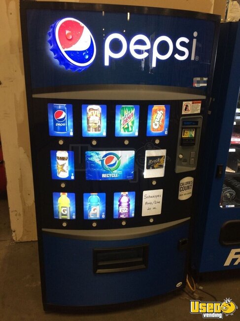 2014 Vendo 21 Soda Vending Machines Massachusetts for Sale