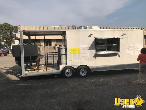 2014 Wagon Master Barbecue Concession Trailer Barbecue Food Trailer Mississippi for Sale